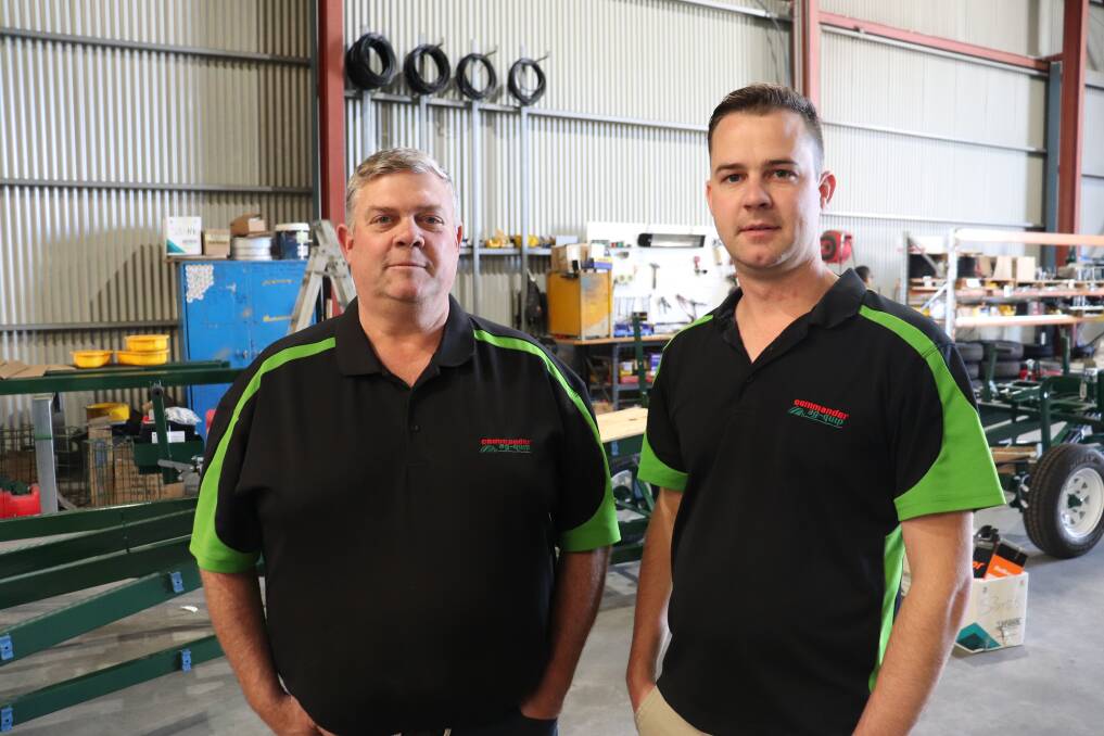 Hamish Jackson (right), now in sales, started out on the factory floor, while Charles Jackson has returned to more hands-on work within the company.