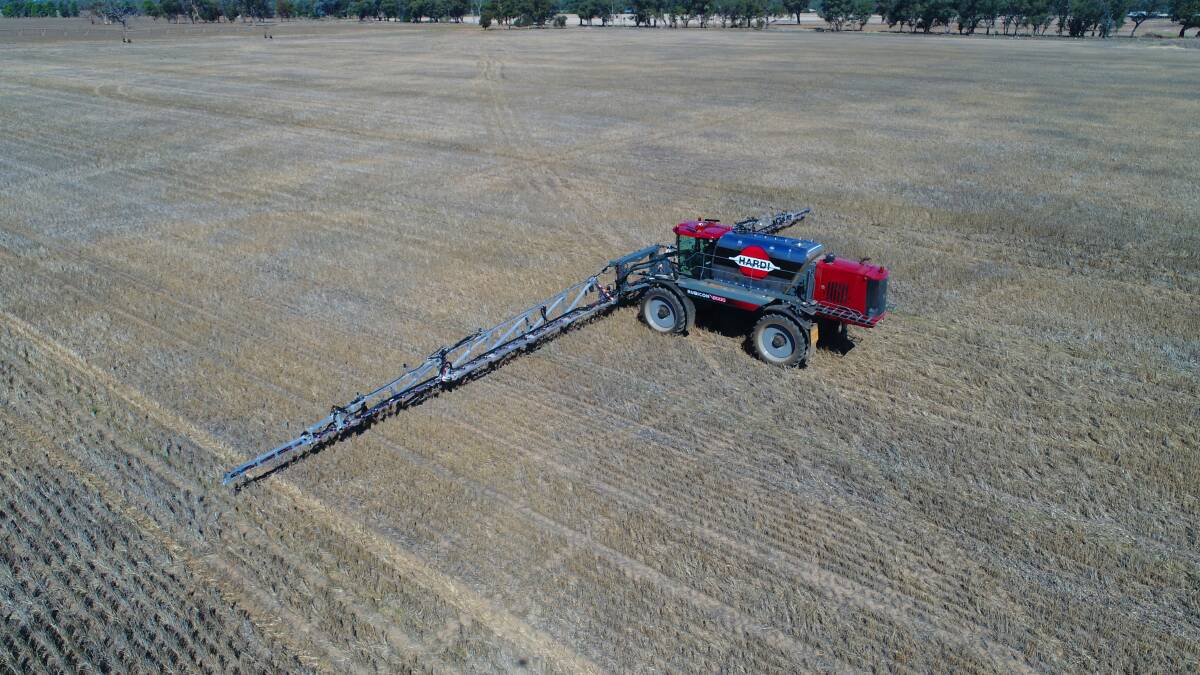 HARDIs flagship creation, the Rubicon, is the nations biggest self-propelled sprayer. The company will ramp up its Australian production.