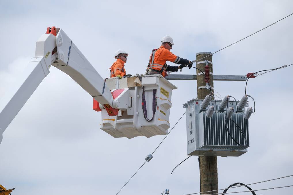 Western Power will upgrade aging infrastructure with new lines that are less susceptible to environmental damage. Picture supplied by Western Power.