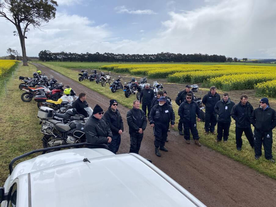 Showery conditions did not deter motorbike enthusiasts from attending the ADAMA Australia 2-wheel crop trials tour in the South West and Great Southern last season and rider numbers are building again for this years event in the northern agricultural region next month.