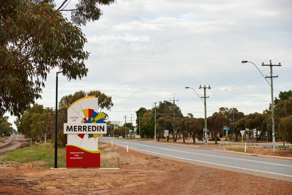 The town of Merredin. Picture supplied by Western Power.