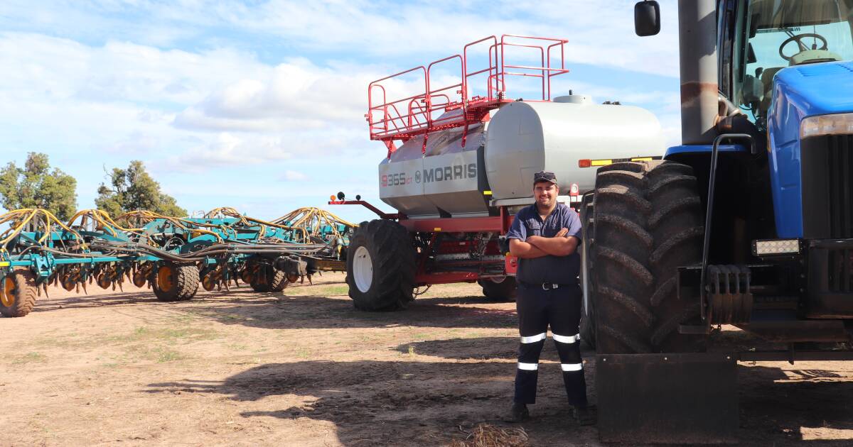 Bolgart farmer Curtis Guthrie has bought new machinery and is experimenting with technology.