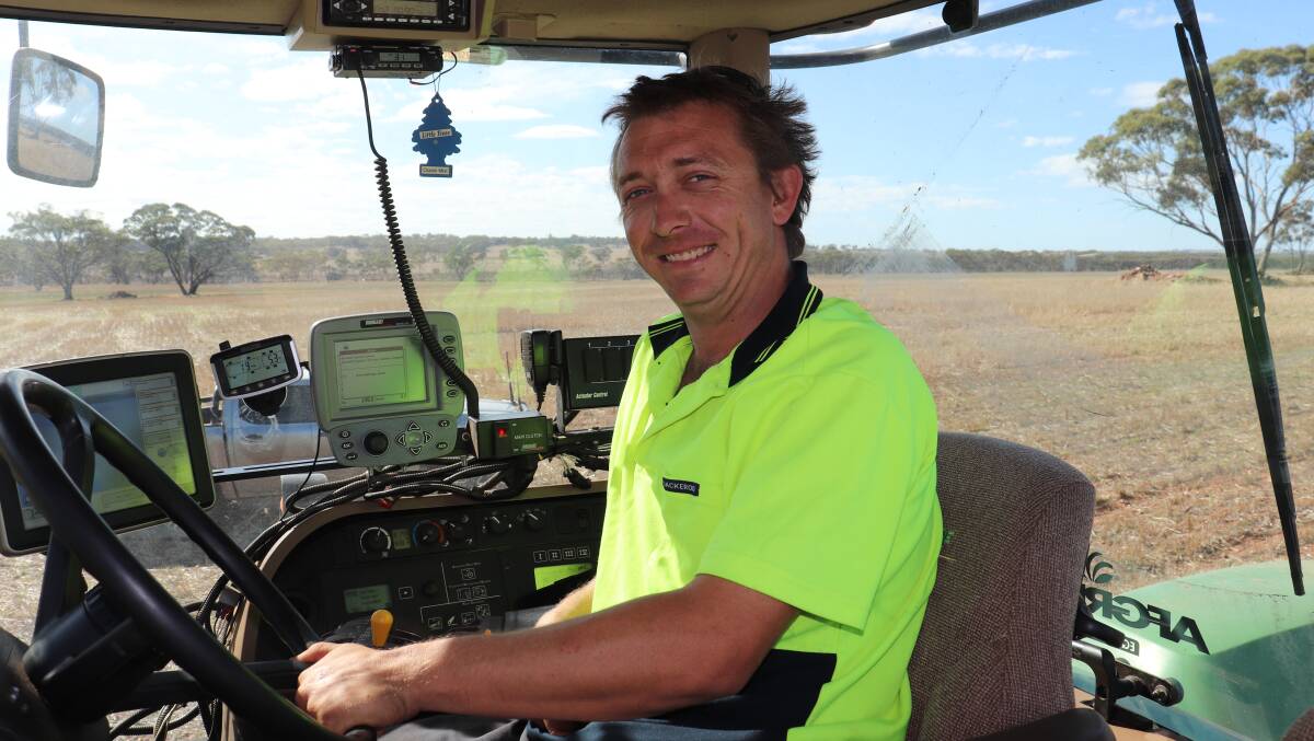Sam Harley, a full-time worker at Barry Larges farm, said his family has never been better since moving to regional Australia.
