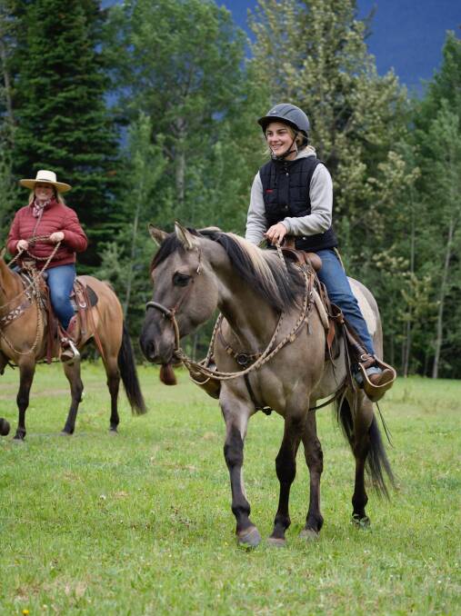 Further developing her horsemanship was the motivation for Jessica Martin travelling to a working ranch in Canada.