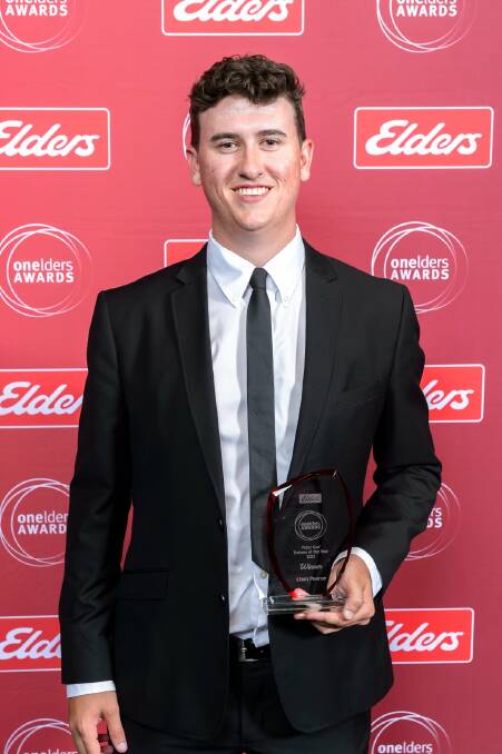 Elders WA horticulture specialist Liam Pearce was named the Peter Cox Trainee of the Year.