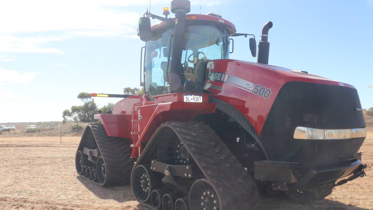 The 2019 Case IH Quadtrac 500Q tractor was the biggest catch at the auction and was snapped up for $540,000. 