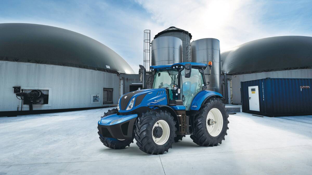 ZERO EMISSIONS: CNH Industrial brand New Holland launched the T6 Methane Power tractor at last year's Agritechnica. 