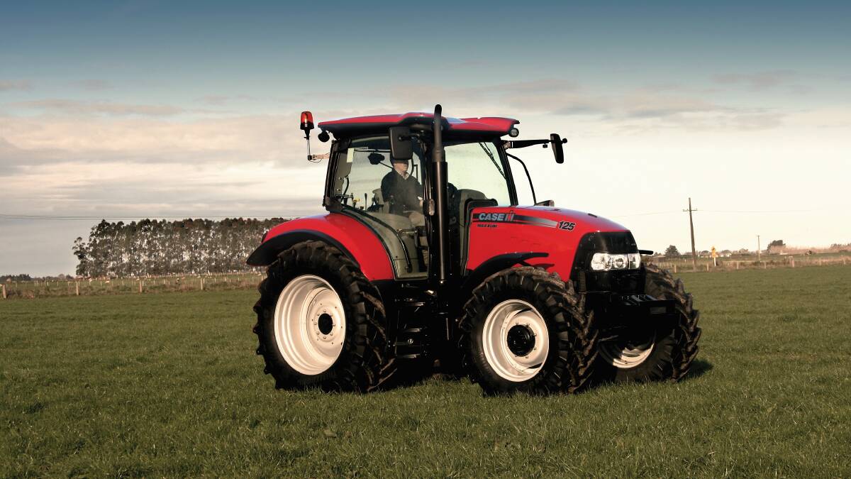 NEW STYLE: The new roof design on one of the tractors in the Case IH Maxxum Ultimate range.