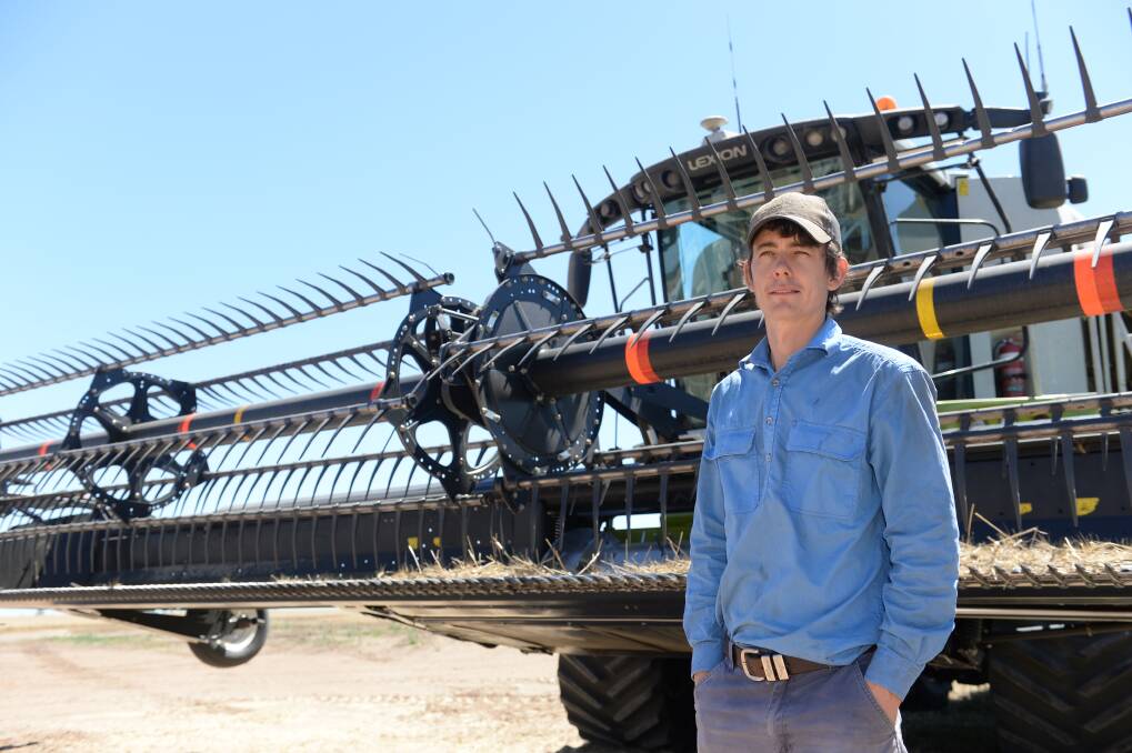DATA HARVEST: Farmer and PCT AgCloud product manager for Sata Maps Ben Boughton believes data collection is a key factor to the success of precision agriculture. 