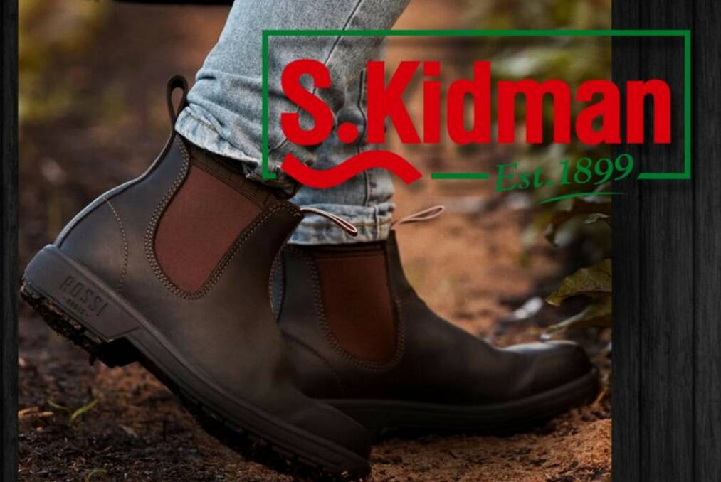The Kidman pastoral name has also been a boot style in the Rossi Boots range. 
