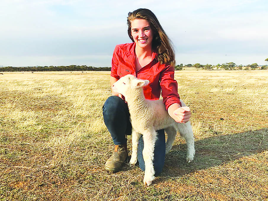 Brittany Bolt, Wagin, said she was biased in her love of sheep.