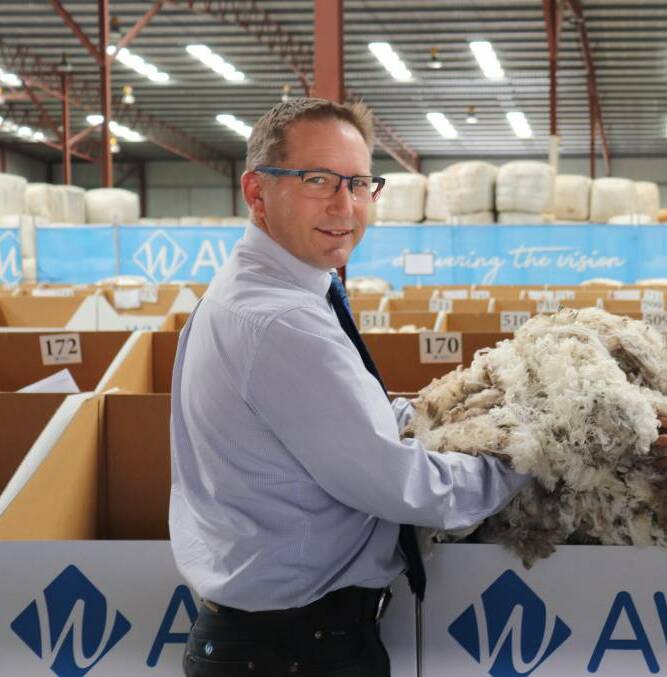 Australian Wool Network WA wool manager Greg Tilbrook.