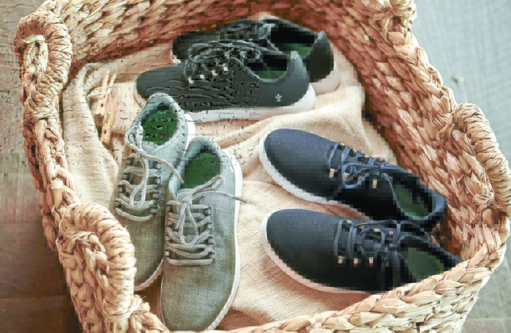 Wool sneakers are the latest footwear trend as athleisurewear takes the world by storm, coupled with the conscious consumer market increasing. Photos by EMU Australia.