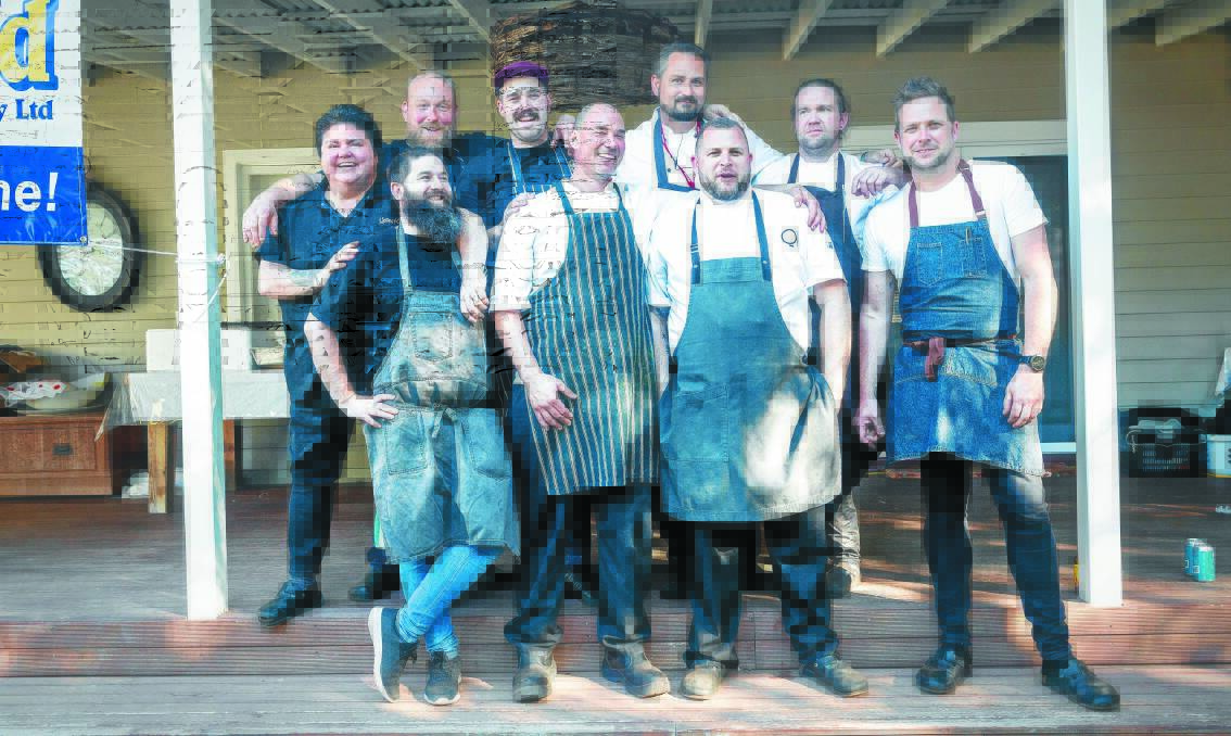 The chefs behind the eight-course degustation were Melissa Palinkas, Gord Kahle, Kyle Lyons, Stuart Laws, Rohan Park, Chase Weber, Leigh Nash, Nic Wood and Scott Bridger. Photographs by Anton Blume.