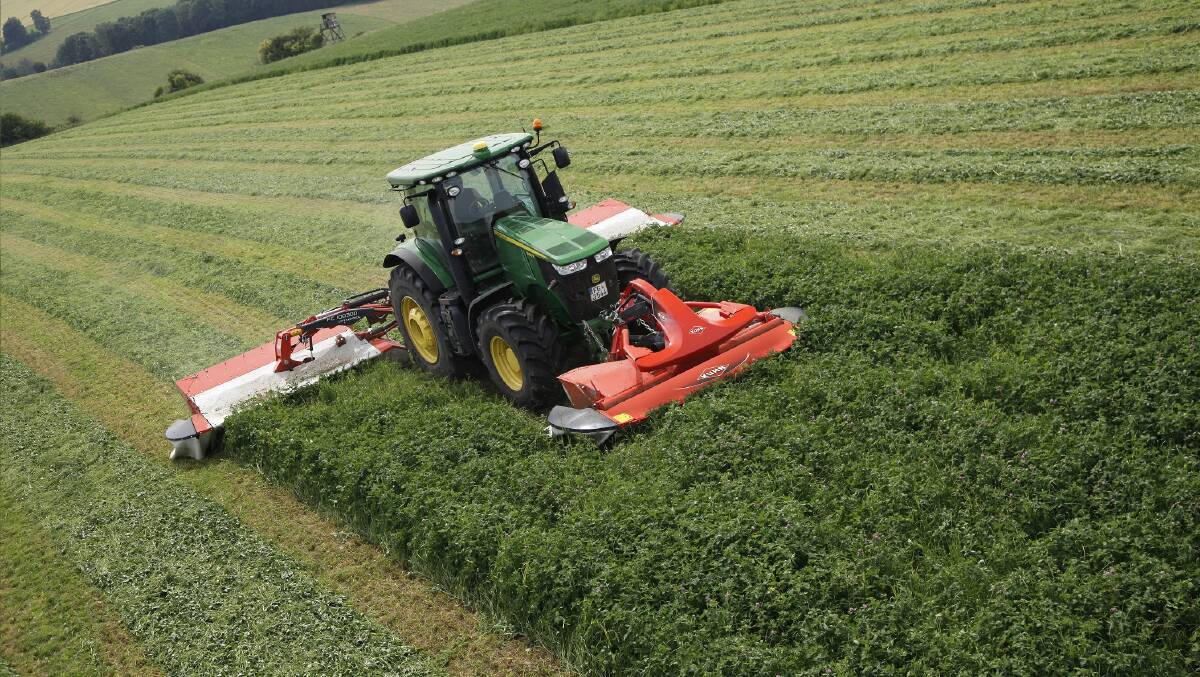 Farmers who ordered KUHN hay equipment during the company's forward order program are guaranteed of delivery before the hay season this year. KUHN Australia has announced it has a very limited supply of mowers ordered by them which will arrive in Melbourne during September and October.
