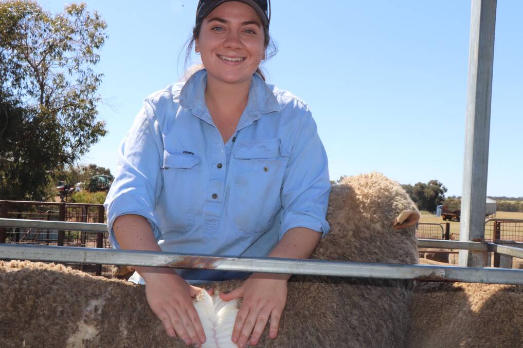 Katanning fourth-generation sheep producer Makaela Knapp welcomed the live sheep export shipment to Saudi Arabia, which was the first of its kind in more than a decade.