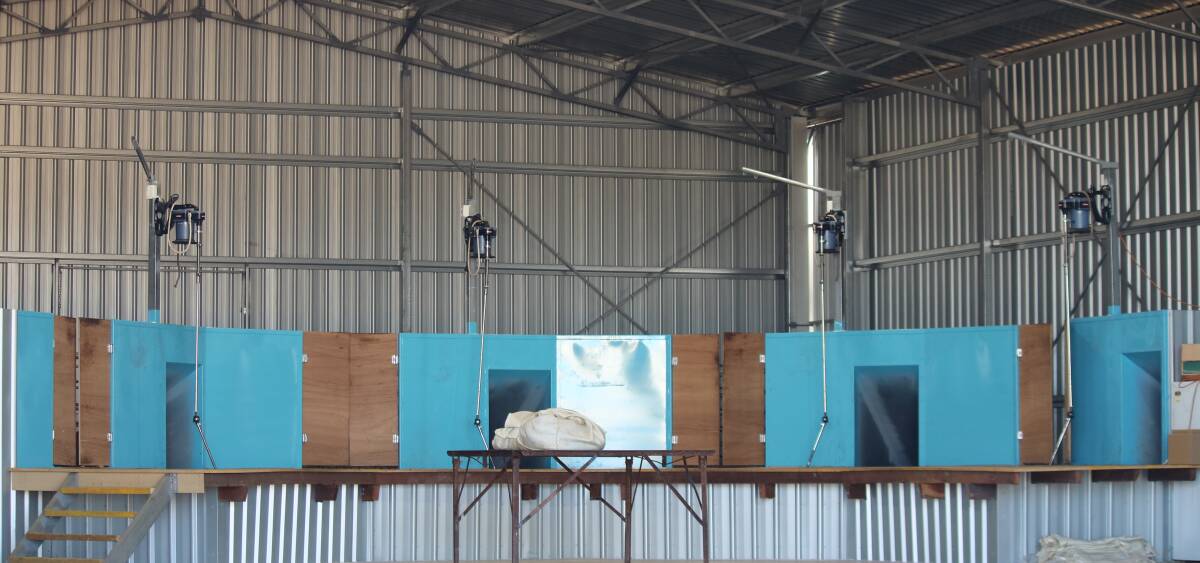 The new shearing shed increases the options going forward for Mick as he positions his business to take advantage of strong sheep and wool markets.