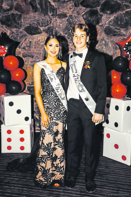  The Belle and Beau of the ball were Casey Cole and Blake Johnston, from Manjimup.