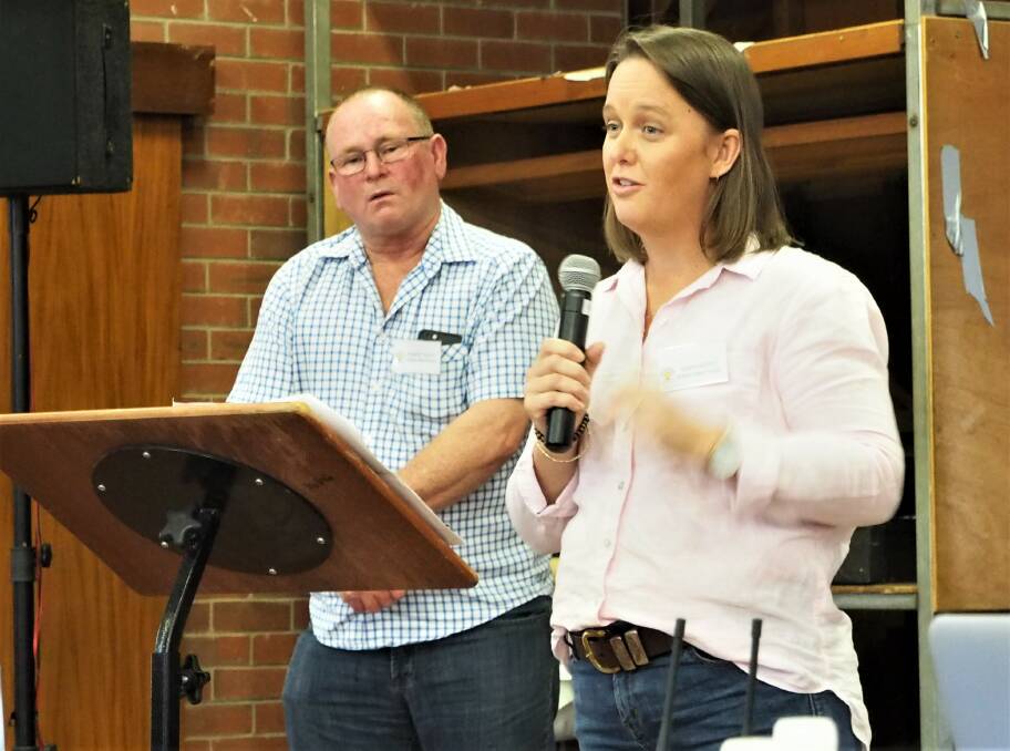 Robert and Tanya Kitto, Tenindewa, were part of the Success in Value Adding panel at the Updates.