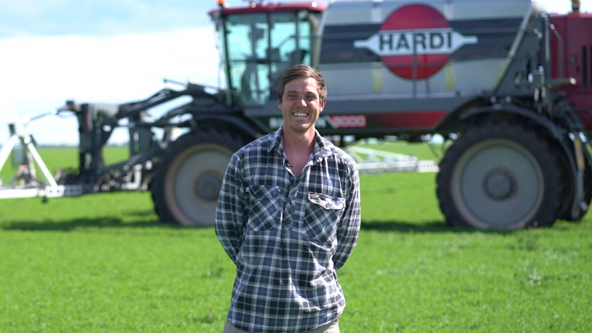 Victorian farmer Tim Sandford rates HARDI's new H-Select nozzle technology highly.