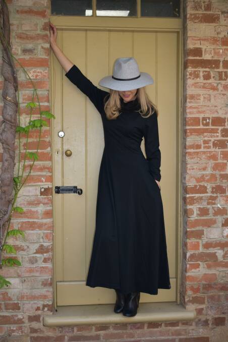 Smitten Merino's black Florence dress is a best seller.