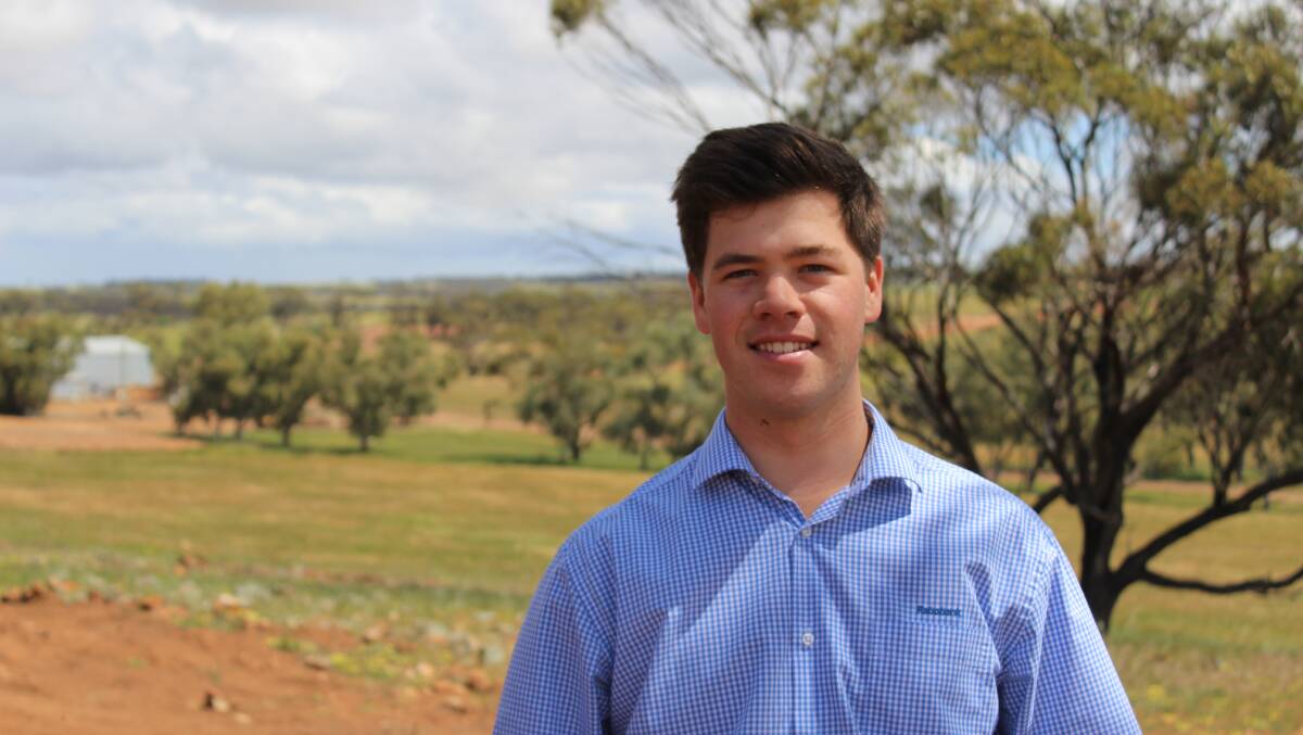  The University of WA graduate Matt Hudson moved from Perth to Moora last year to take up a rural officer traineeship with Rabobank.