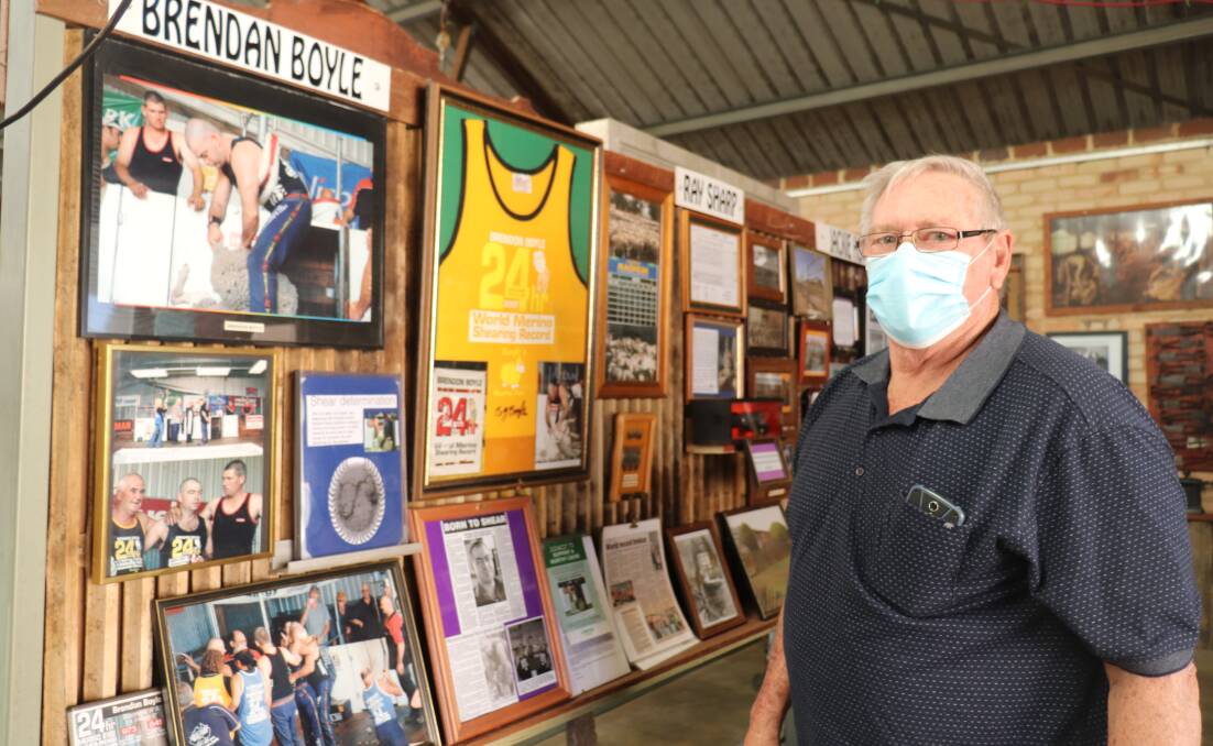 Australian Shearing Hall of Fame inductee and Australian Wool Innovation shearing instructor Kevin Gellatley looks at the shearing memorabillia collection of material on another great Western Australian shearer, Brendan Boyle.