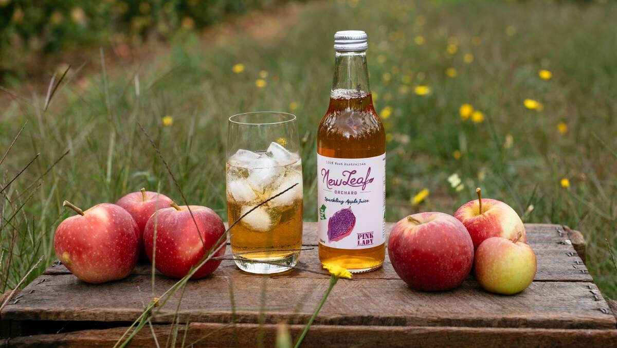 NewLeaf Orchard use the fruit they cannot bin to create single variety sparkling apple juices and are set to introduce cider to their product line next year. 