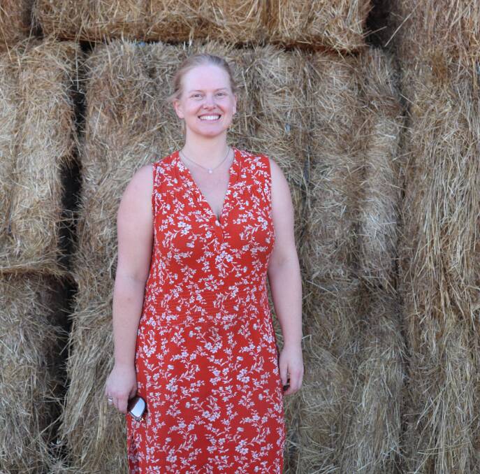 Farmers Across Borders co-secretary Christiane 'Chrissy' Smith was overcome with joy when she found out she had been awarded Esperance Citizen of the Year, which happened to be while on the road for the hay run.