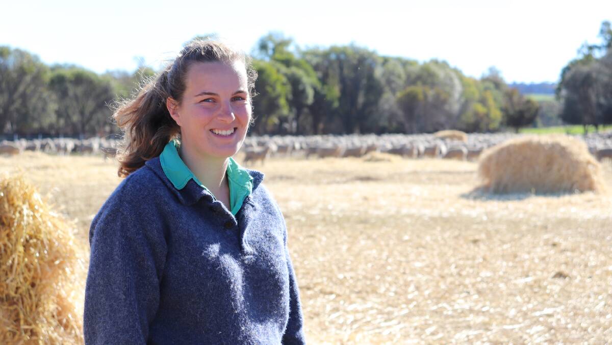 On farm at Wagin is Kelly Gorter, KG Livestock Services . Ms Gorter said the move to the University of New England in Armidale, New South Wales, turned out to be the best thing I did.