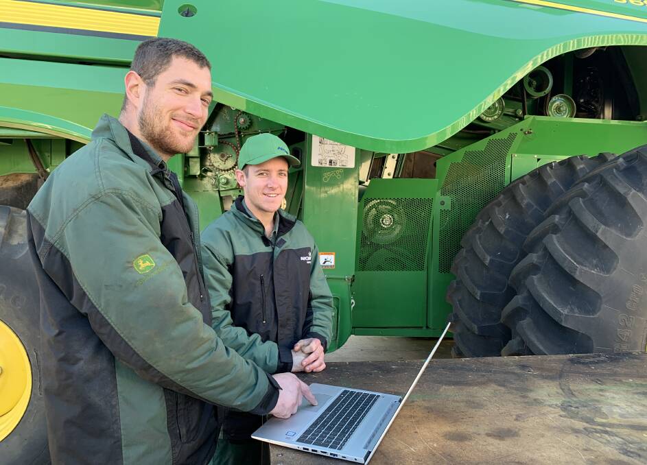 It was a year when precision farming moved into the spotlight as manufacturers upped the ante with software changes, presenting service technicians such as AFGRI Equipment's Ryan Pessotto (left) and Jayden Pollard back to the study books to focus on minimising downtime for customers. All major equipment makers are now employing telematics to communicate in real time with customers' machines, with the technology a prelude to autonomous vehicles in agriculture.