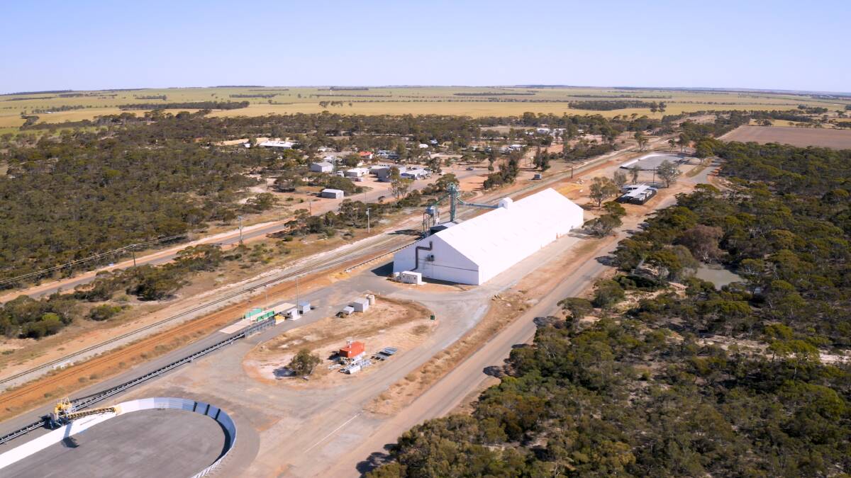  This year, CBH completed permanent expansions at Dumbleyung, Shark Lake and Cadoux (pictured) in time for harvest.