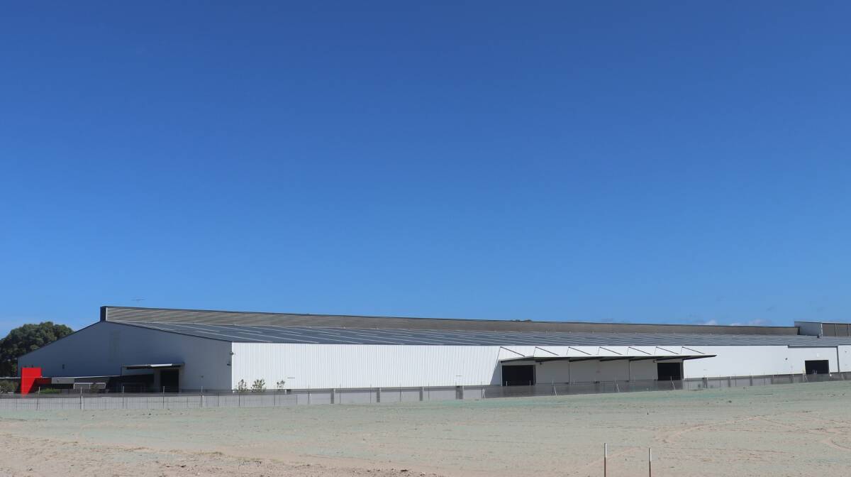 Elders new East Rockingham home for its WA wool business is located in Lodge Drive, just off Mandurah Road and conveniently close to Kwinana Freeway for easy access for trucks delivering wool bales.