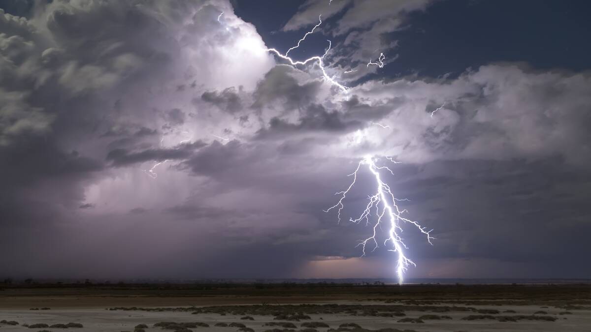 Kylie Gee captures another powerful image of a lightning strike during a Wheatbelt storm.