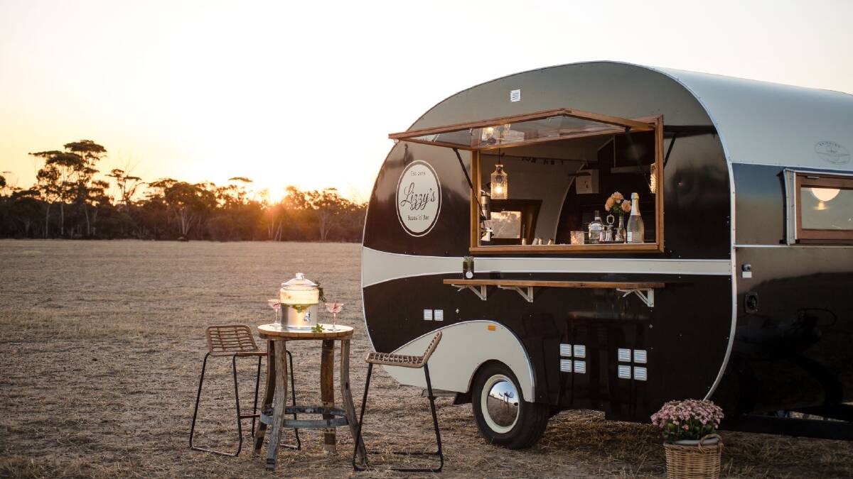 Caterer Sam Aurisch, has fulfilled her dream of launching 'Lizzy'a versatile platform which can be used as a coffee, catering or bar van.