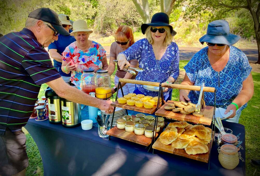  Last year, Mr Melville and Ms Reynolds started a new chapter with Taste of the Ord Valley morning tea tour.