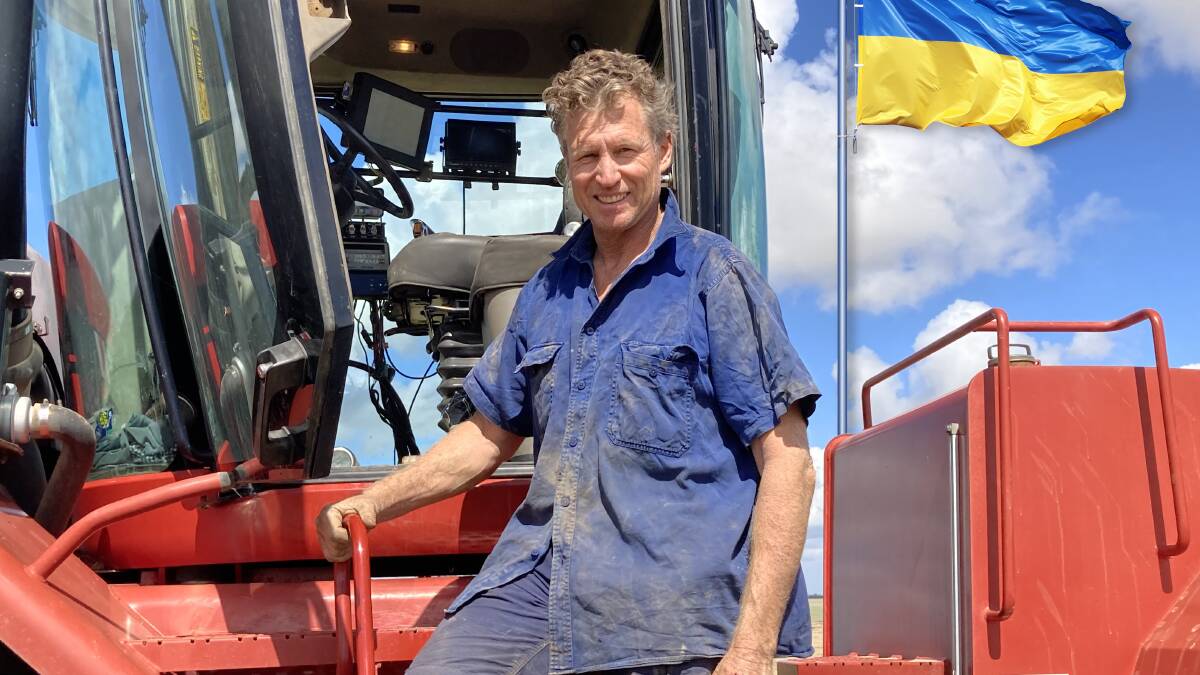 Corrigin farmer Simon Wallwork was one of three WA farmers who is encouraging growers to deliver humanitarian support for Ukrainian farmers and farming communities.