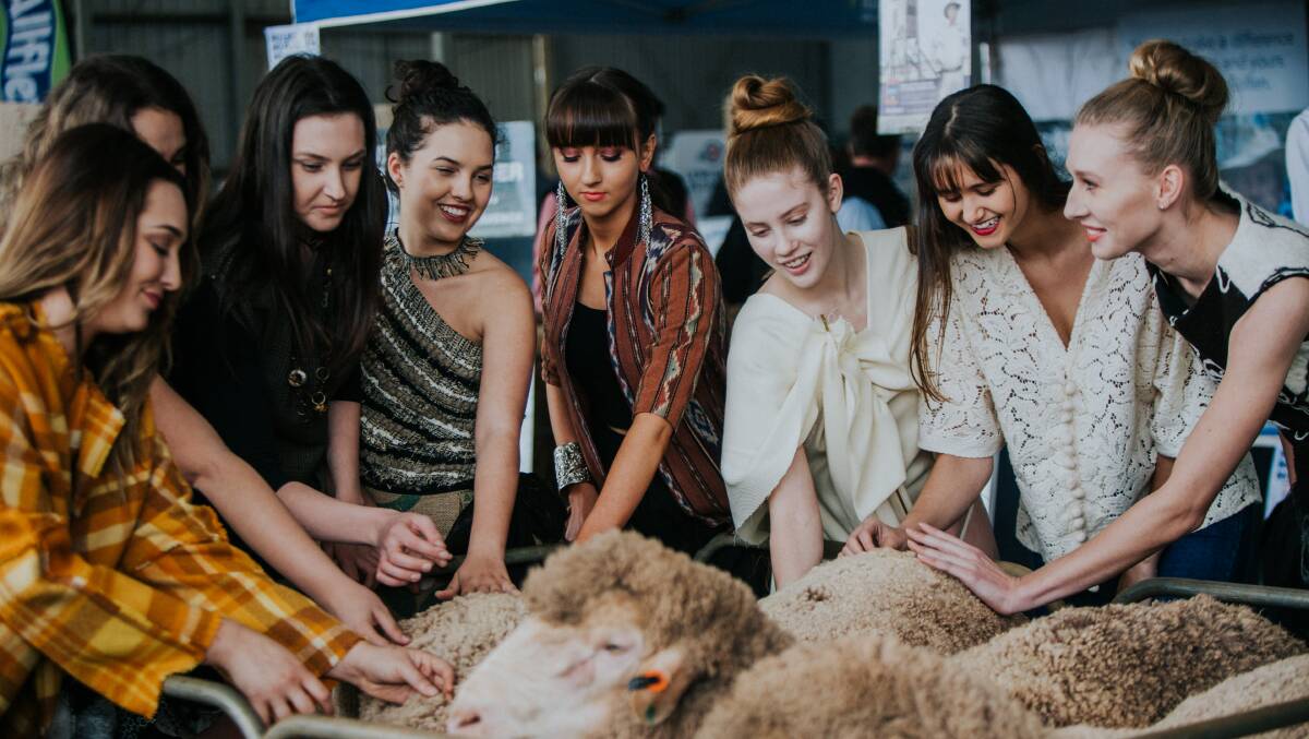 Celebrating natural fibres and sharing the story from the paddock the fashion runway will be a highlight of the fashion parades this year. Photograph by Kate Drennan Photography.