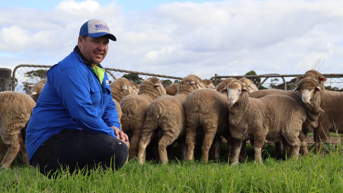 Warralea Poll Merino stud principal Jarrod King said the rainfall had boosted the morale of other farmers and residents in Gairdner and surrounding areas.