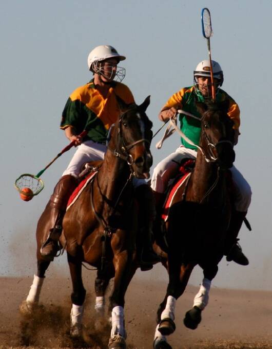 Tom Keightley has been playing polocrosse for more than 10 years and is constantly aiming to improve.