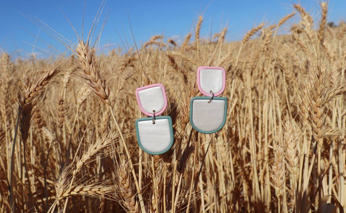 The inspiration for the earrings comes from beautiful colours, the rural landscape, bold fashion and quirky home decor.