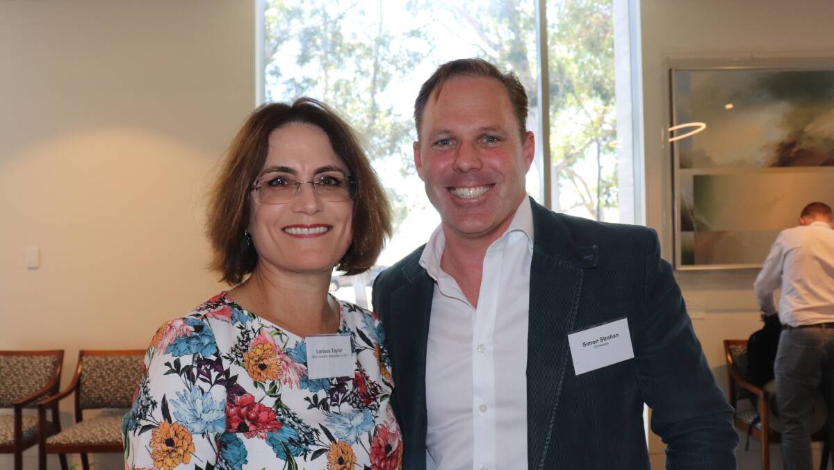  Larissa Taylor, Grain Industry Association of WA chief executive officer and Simon Strahan, DrinkWise Australia chief executive officer.