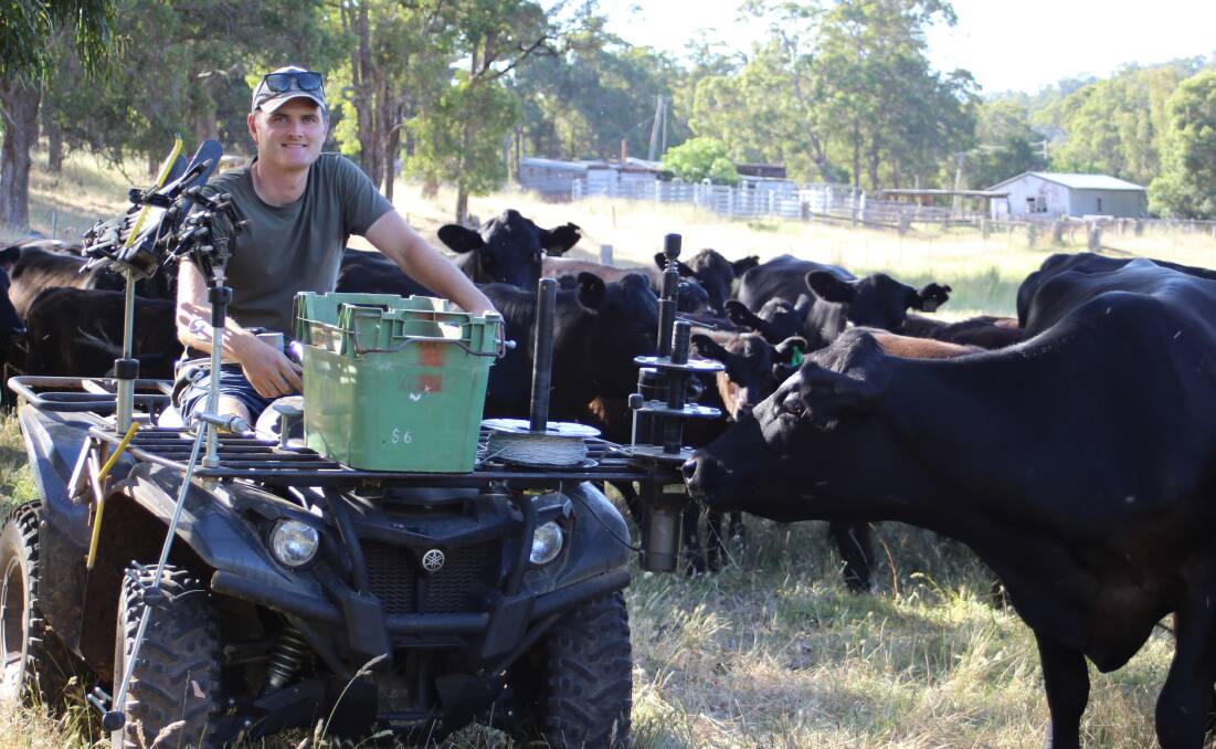 Harvey beef producer Jon Knight is using the PowerPac system by the company KiwiTech, which specialises in hardware to aid farmers in regenerative pasture management with an aim to achieve an increase in sustainability, efficiency and profitability.