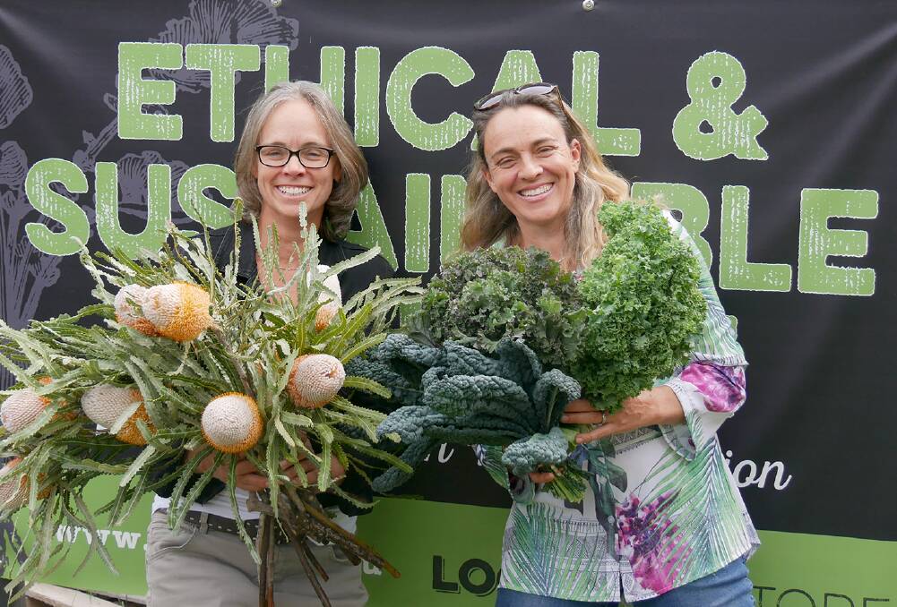 Trish Murrell (left) and Tamieka Preston have turned their passion for local produce into a business that promotes sustainable produce for the benefit of producers and the community.