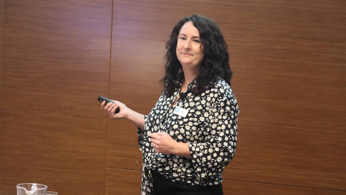 CSIRO senior experimental scientist Yvette Oliver spoke about water-use efficiency and productivity improvements at UWA's Institute of Agriculture Industry Forum 2020,