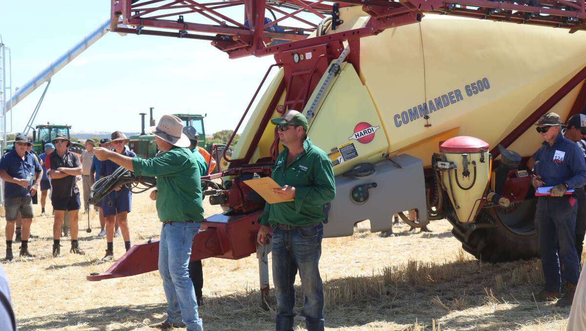 This 2013 Hardi CommanderII 6032 boomsprayer sold for $64,000 and found a new home in Esperance.