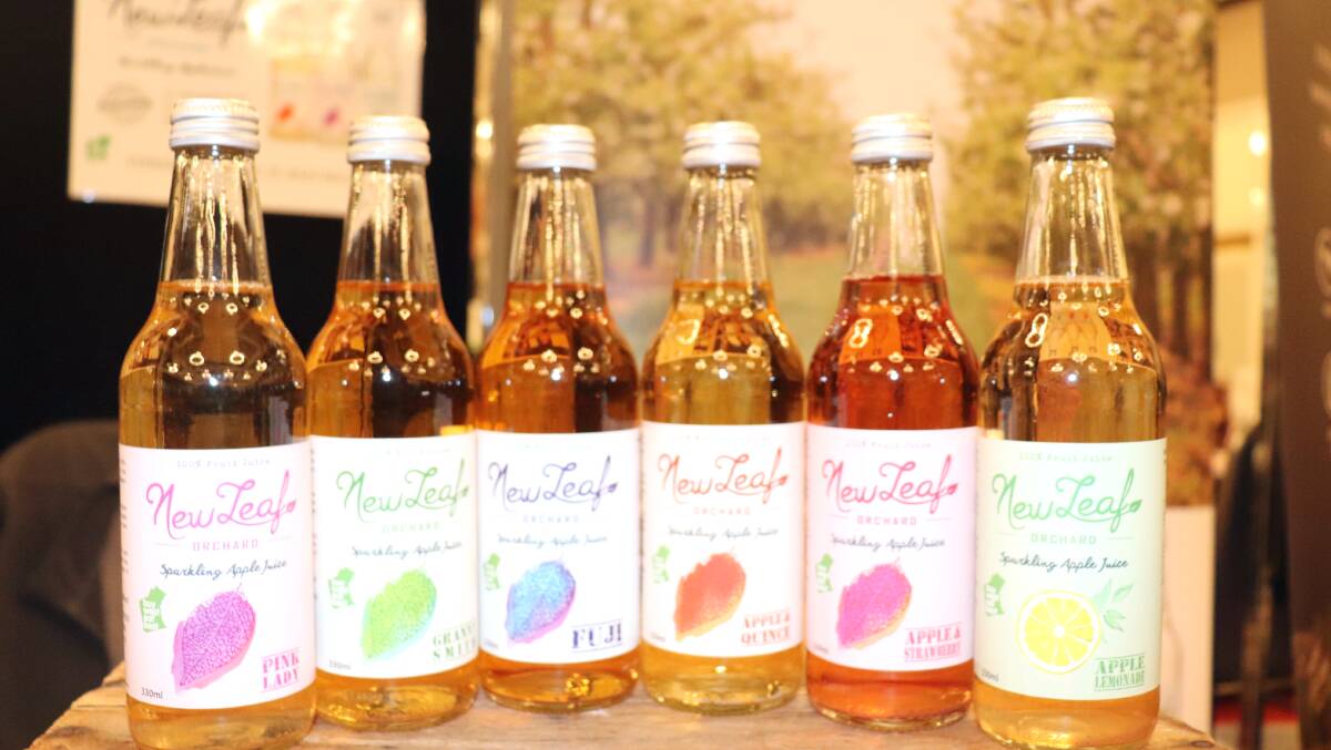 New Leaf Orchards juices are pressed from fresh local fruit gathered from their small orchard just outside of Manjimup.