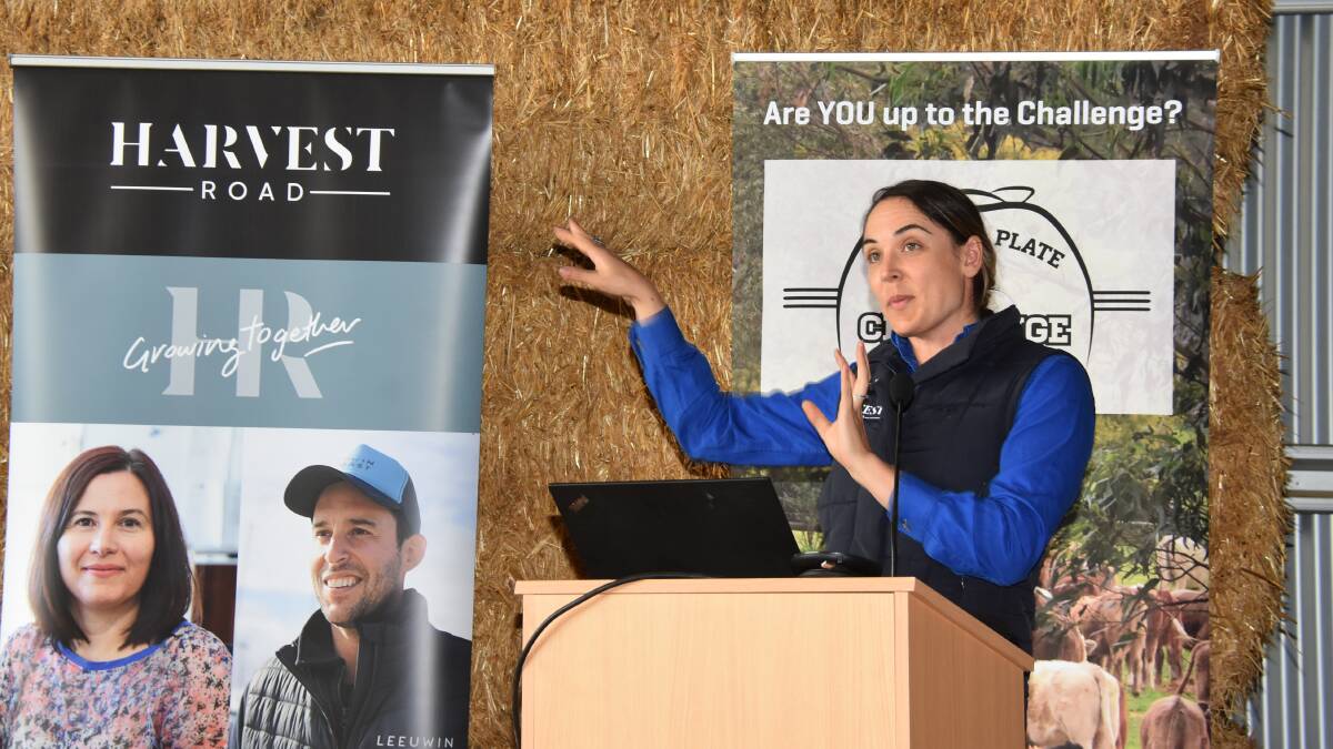  Harvest Road Animal Welfare program manager Taya Clarke presented on the day covering animal welfare in context of sustainability and longevity of the industry.