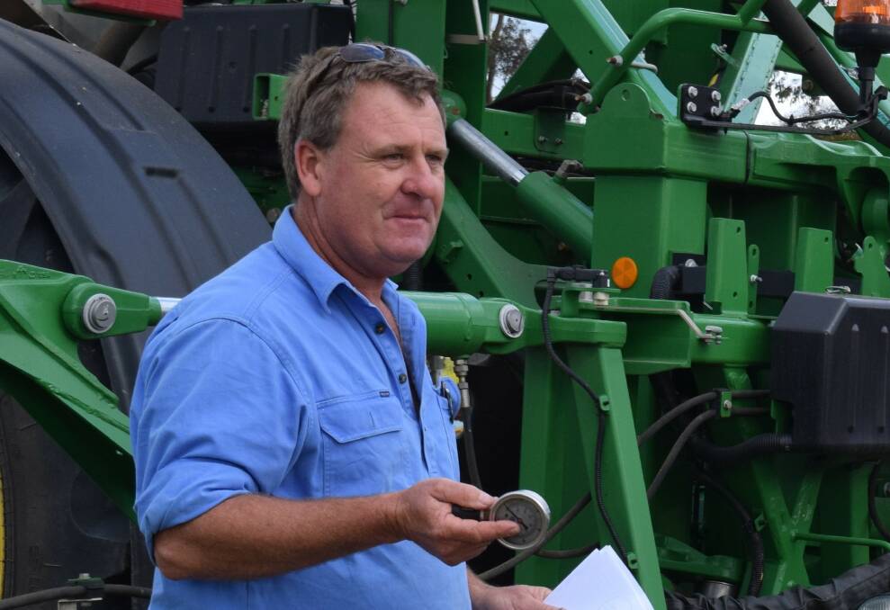 Independent agronomist and spray application specialist Bill Campbell.