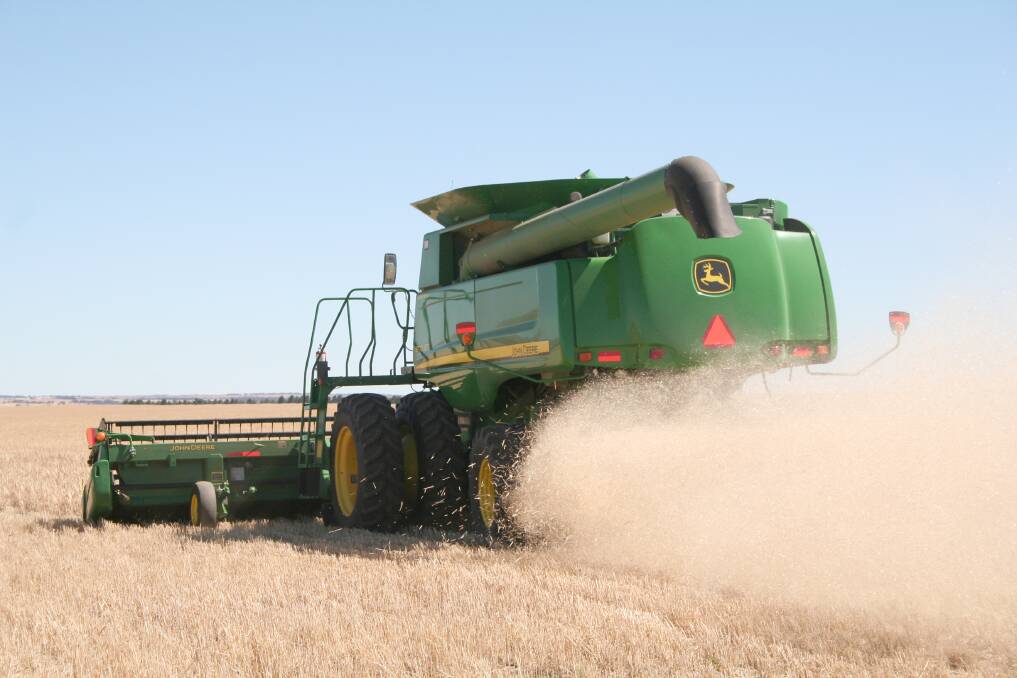 Canola, barley and lupins are all yielding 10 to 20pc more than expected and the small tonnage of wheat already harvested is following the same trend.